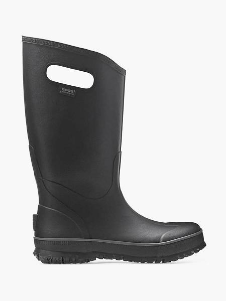 BOGS Boots Deutschland - Rainboot Wasserdichte Stiefel Herren Schwarz DE42081